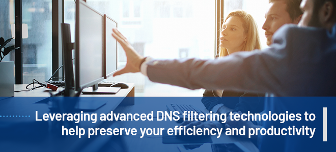 Advanced Web Security with DNS Filtering
